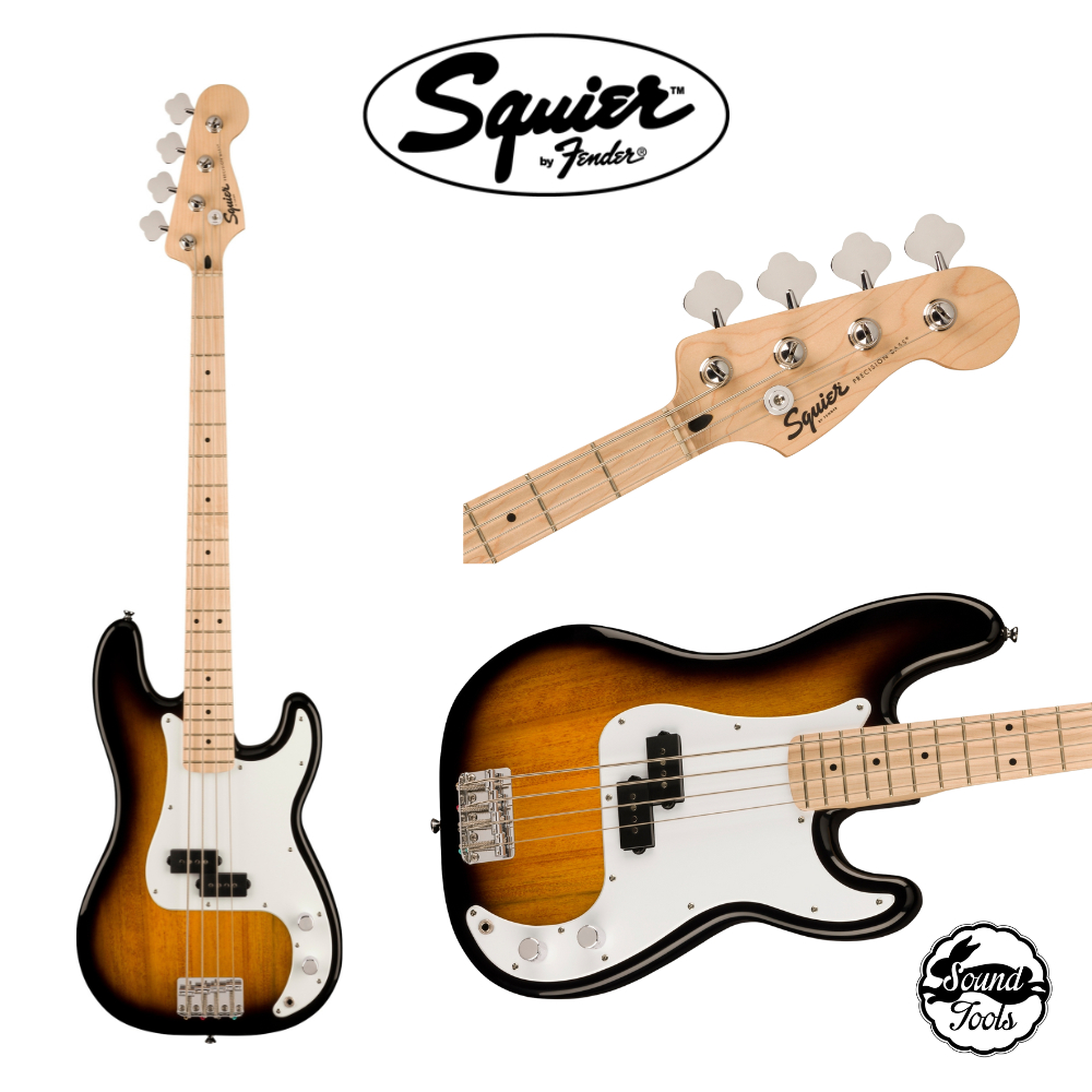 Squier 電貝斯 Sonic P Bass 雙色漸層 新手琴【桑兔】