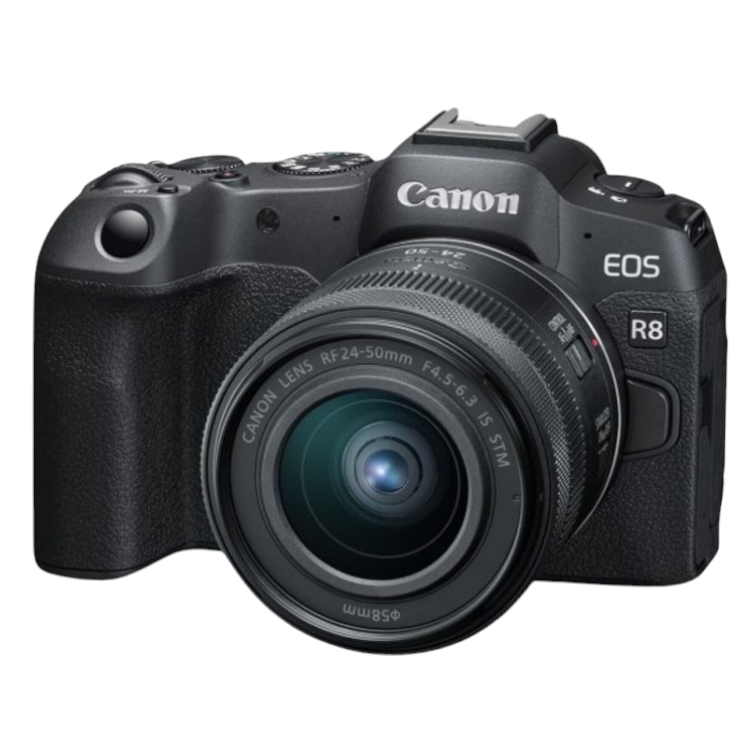 Canon EOS R8 + RF24-50mm f/4.5-6.3 IS STM 單鏡組 公司貨 無卡分期