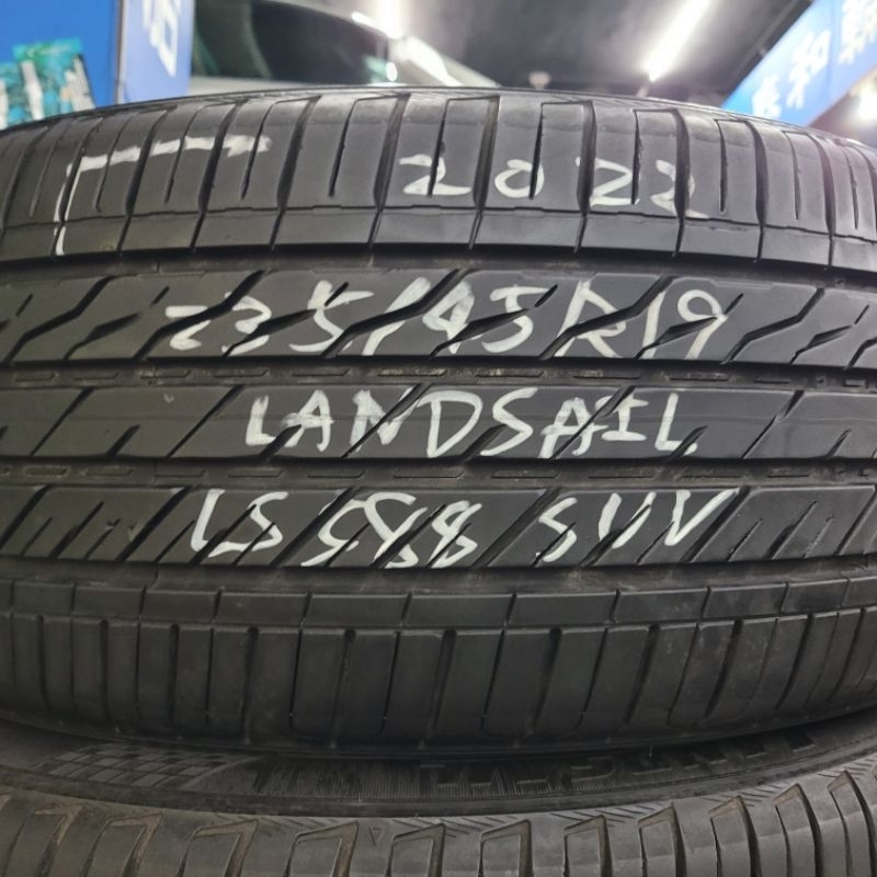 235/45R19 陸航 中古胎，二手胎，落地胎（泰和輪胎）