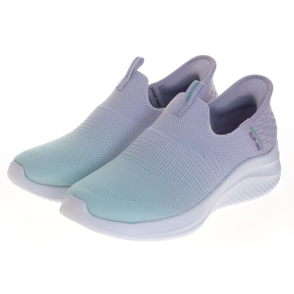 Skechers Ultra Flex 3.0 Slip-Ins 休閒鞋 女 健走鞋 懶人鞋 紫綠-150183LVTQ