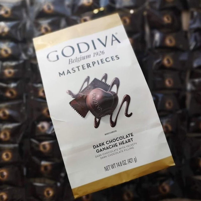 [少量現貨] 日本好市多限定-GODIVA經典名作心型黑巧克力421g