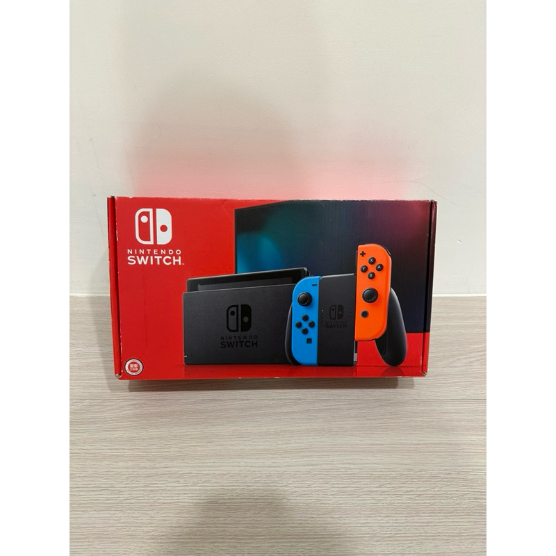現貨switch主機 紅藍電量加強款 任天堂 Nintendo 九成新 NS 台灣公司貨