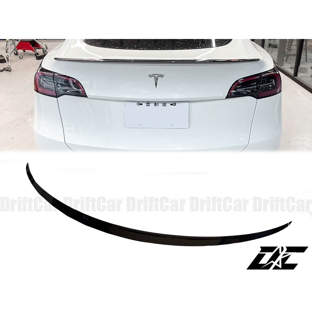 8DC 特斯拉 Tesla Model Y 競技款 亮黑 壓尾 小尾翼  實體店面 歡迎洽詢