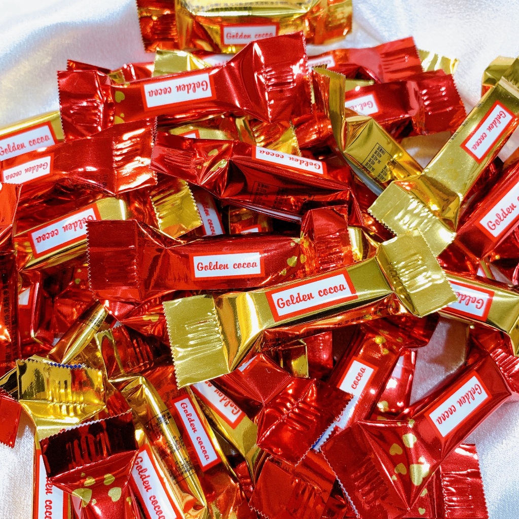 好吃好喝 § 小金條可可 巧克力 造型 金條 獨立包裝 條 糖果 新年 可可 過年 喜糖