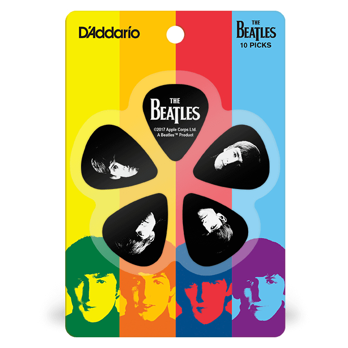 DAddario Beatles Picks 遇見披頭四系列 Meet The Beatles 吉他撥片【他,在旅行】