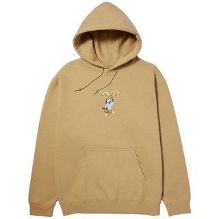 【HUF】A31712 BAD CAT PULLOVER HOODIE 帽T (卡其色) 化學原宿