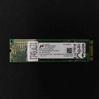 美光 Micron 256GB M.2 2280 NGFF SATA M.2 2280 SSD 固態硬碟
