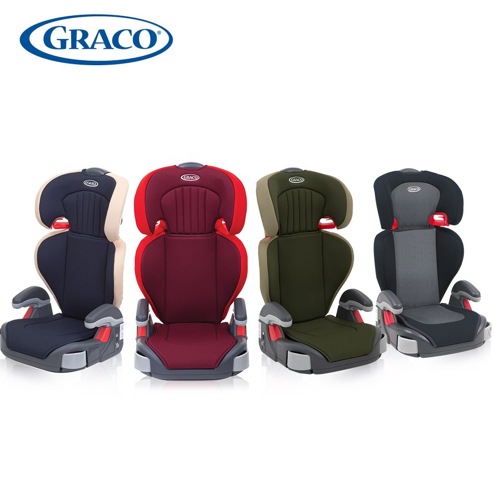 【Graco】 Junior Maxi 3-12歲 幼兒成長型輔助汽車安全座椅 安全帶版 新花色登場