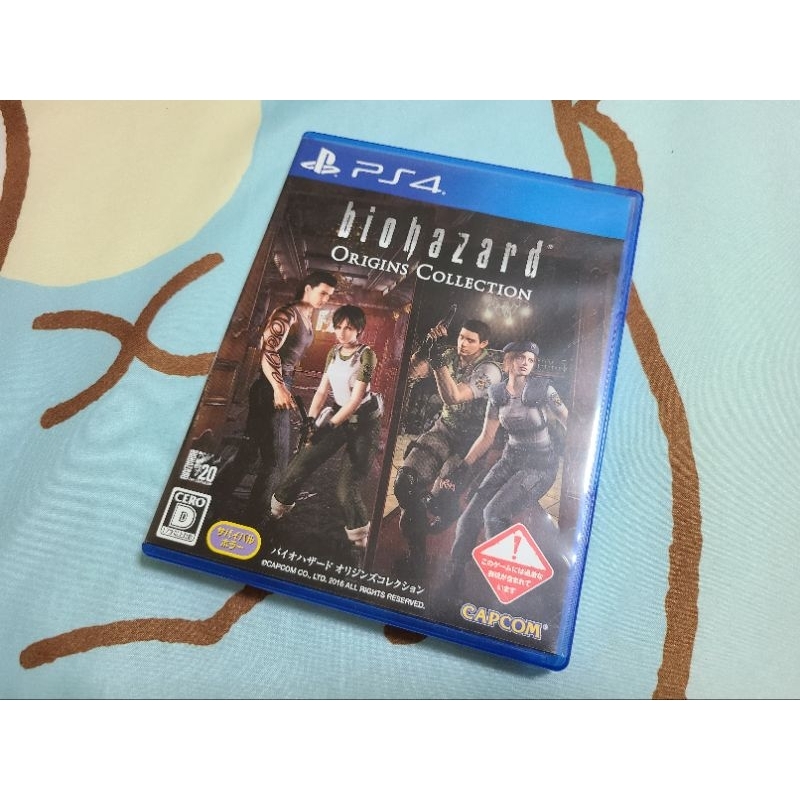 PlayStation4 PS4 惡靈古堡 起源 HD 純日版 惡靈古堡0＆1合輯