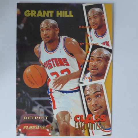 ~Grant Hill/格蘭特·希爾~名人堂/好好先生 1996年FLEER.NBA特殊卡