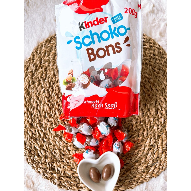《🔥現貨 難以抗拒迷你牛奶巧克力球‼️🔥》德國🇩🇪 Kinder 健達兒童迷你巧克力球200g （約 32 顆）