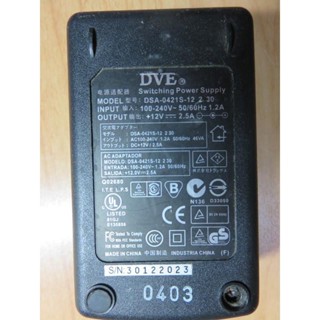 M.液晶LCD/筆記型電腦電源變壓器-12V 2.5A Lenovo 宏碁 華碩微星 外約5.4mm內1.8直購價180