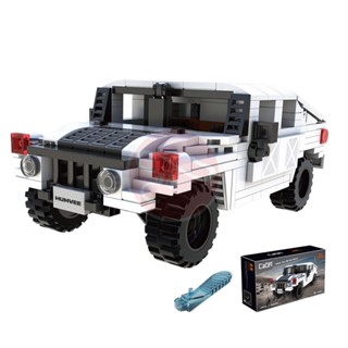 玩具反斗城 Cada咔搭 1:24授權HUMVEE越野積木車