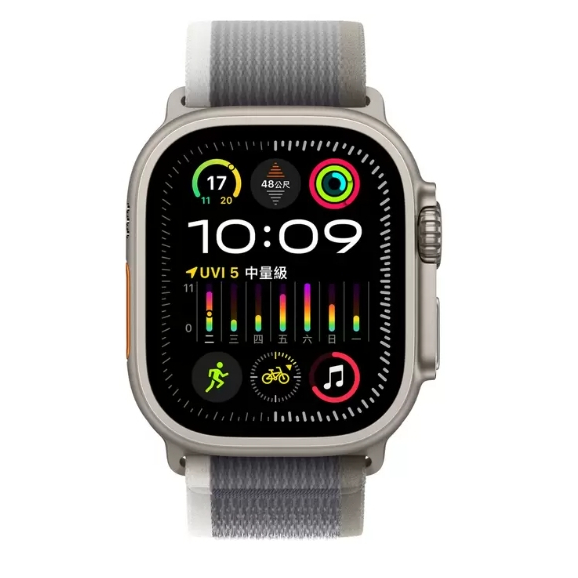 【蘋果】Apple Watch Ultra 2(GPS + 行動網路) 49公釐鈦金屬錶殼越野錶環【附發票】