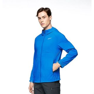荒野 WILDLAND 男 N66彈性透氣抗UV外套 春夏薄外套 防曬外套 登山外套 0A81902