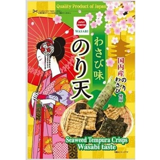 日本 MARUKA 芥末海苔餅乾 芥末天婦羅餅乾