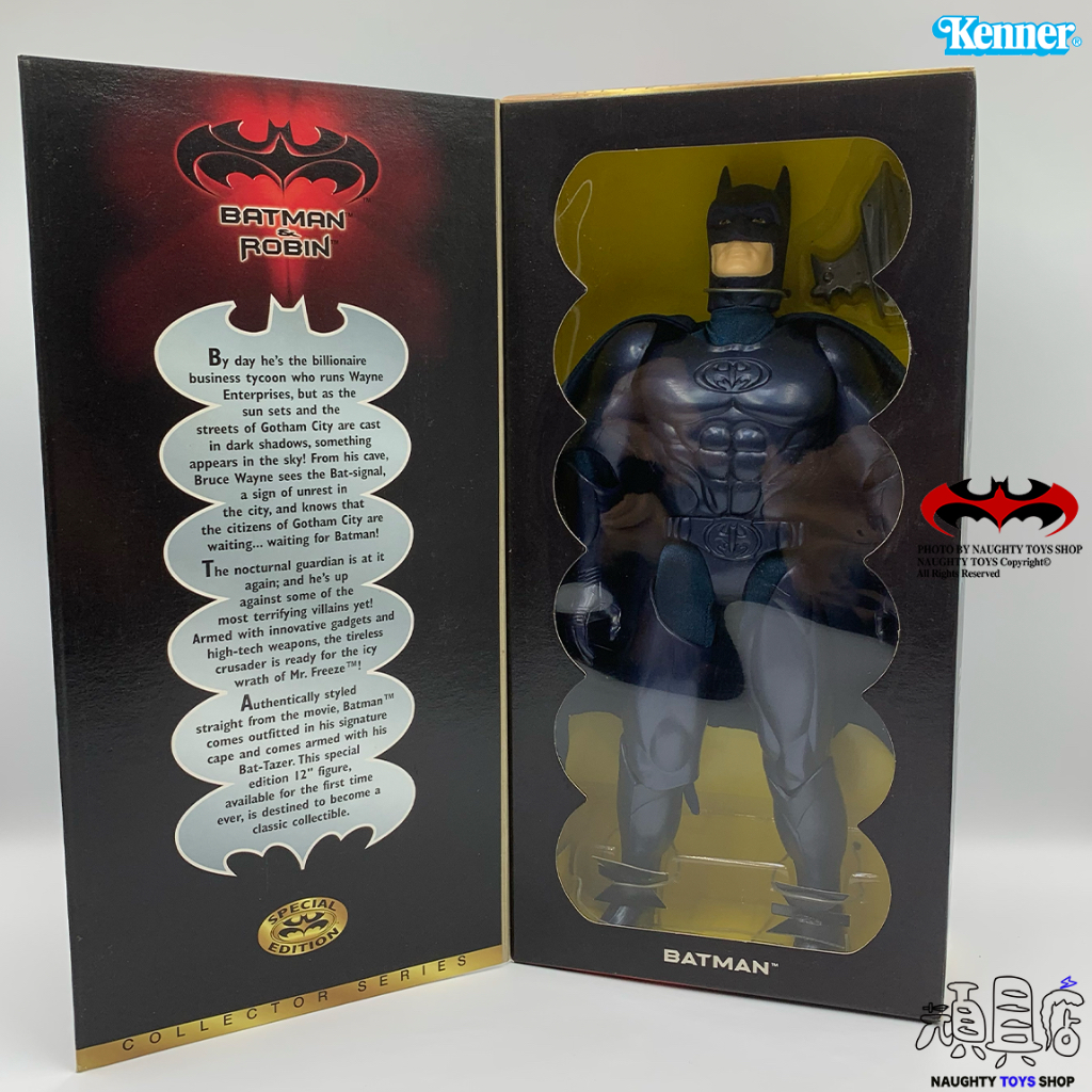 【頑具屋】絕版美品 1997年 KENNER 蝙蝠俠 BATMAN &amp; ROBIN 12吋 可動人偶