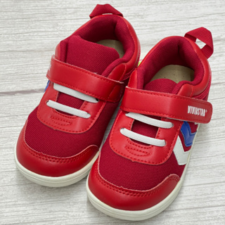 ［出清品］《布布童鞋》BABYVIEW活潑寶寶紅色透氣機能寶寶學步鞋(18公分)
