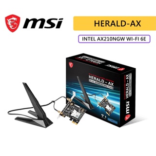 MSI 微星 HERALD-AX INTEL AX210NGW WI-FI 6E 網路卡 AX210 網卡