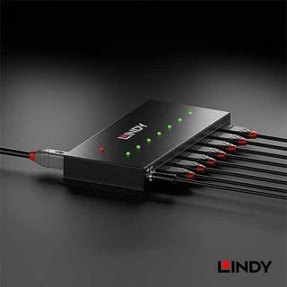 【祥昌電子】台灣製 LINDY 林帝 43128 工業等級 USB 3.0 延長HUB集線器 訊號放大器 7埠 金屬外殼