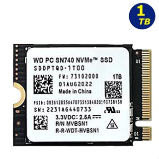 WD SN740 1TB 1T M.2 2230 PCIE 4.0 SSD 固態硬碟 -OEM 包裝