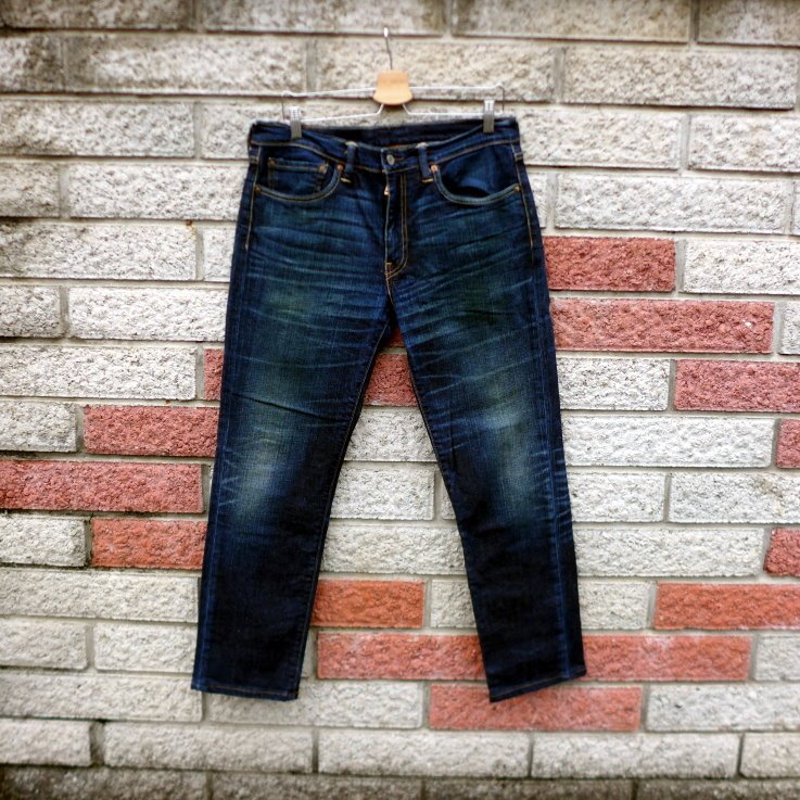 levis 511 二手牛仔褲-正品 窄管 彈性 -(levis 04511-2277)-W34+511