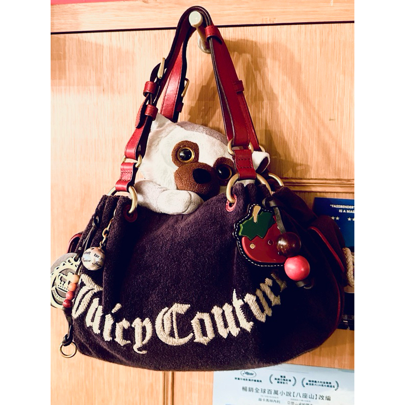 Juicy Couture Strawberry Fields Terry Velet Boho Y2K 包
