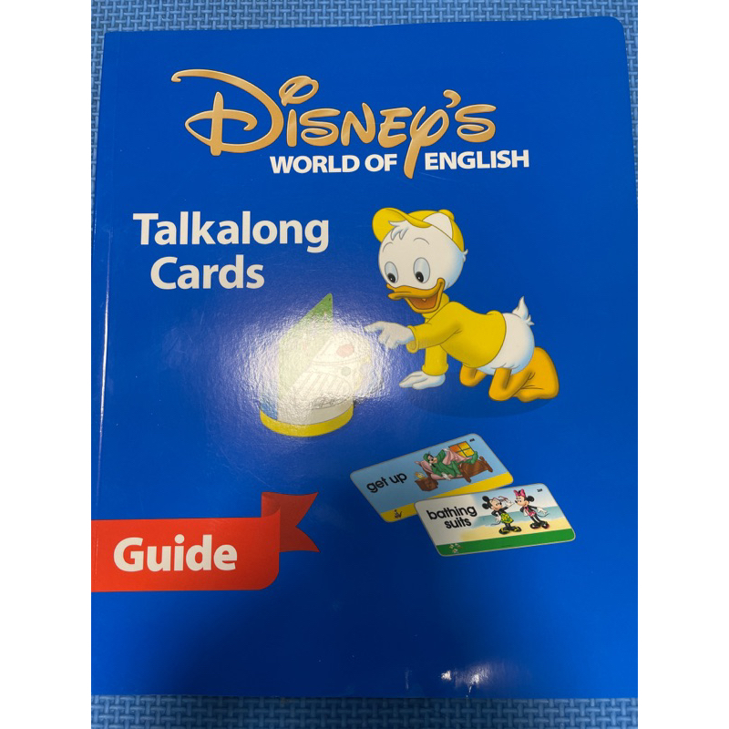 寰宇迪士尼美語 Talkalong Cards 數位雙面讀卡機 Guide 510張卡的卡片內容 Disney