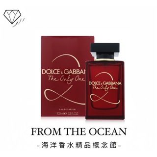 【台灣專櫃貨】D&G Dolce & Gabbana The only one 2 熾我 女性淡香精 100ml 女香