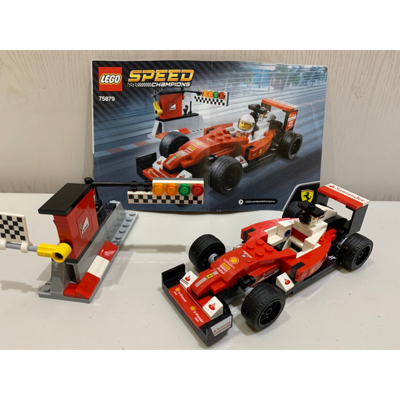 LEGO 樂高 Speed 賽車系列 Scuderia Ferrari SF16-H 75879