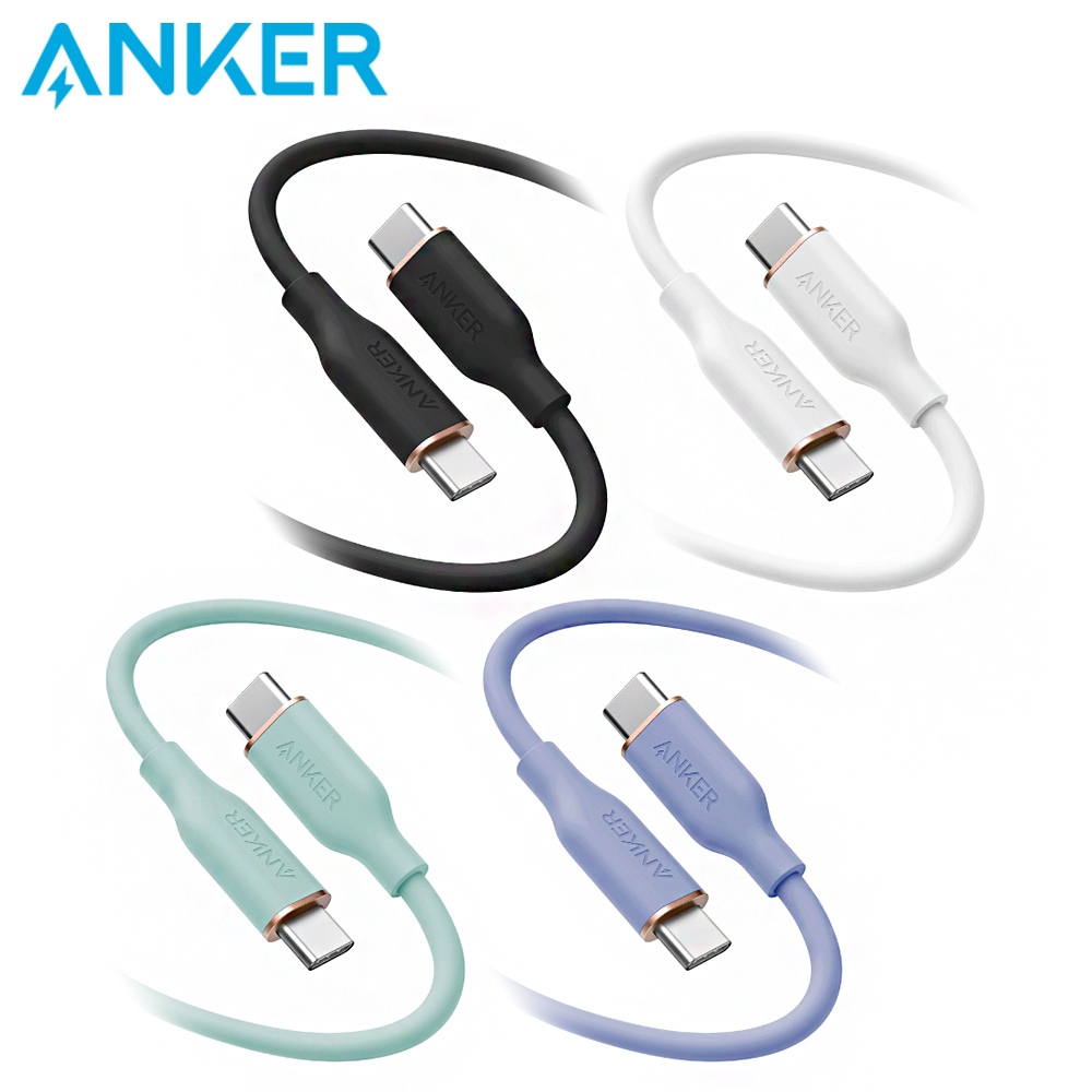 【Anker】A8553 643 PowerLine USB-C to USB-C 傳輸充電線 1.8M 充電線
