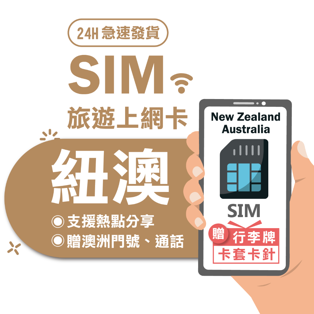 【澳洲 紐西蘭SIM】4G高速上網 超級大流量 澳洲網卡 紐西蘭網卡 sim卡 網卡 電話卡 澳洲上網卡 紐西蘭上網卡