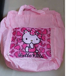 Hello kitty環保袋 購物袋 收納袋 行李袋