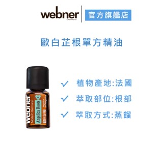 【webner葦柏納】歐白芷根單方精油 5ml