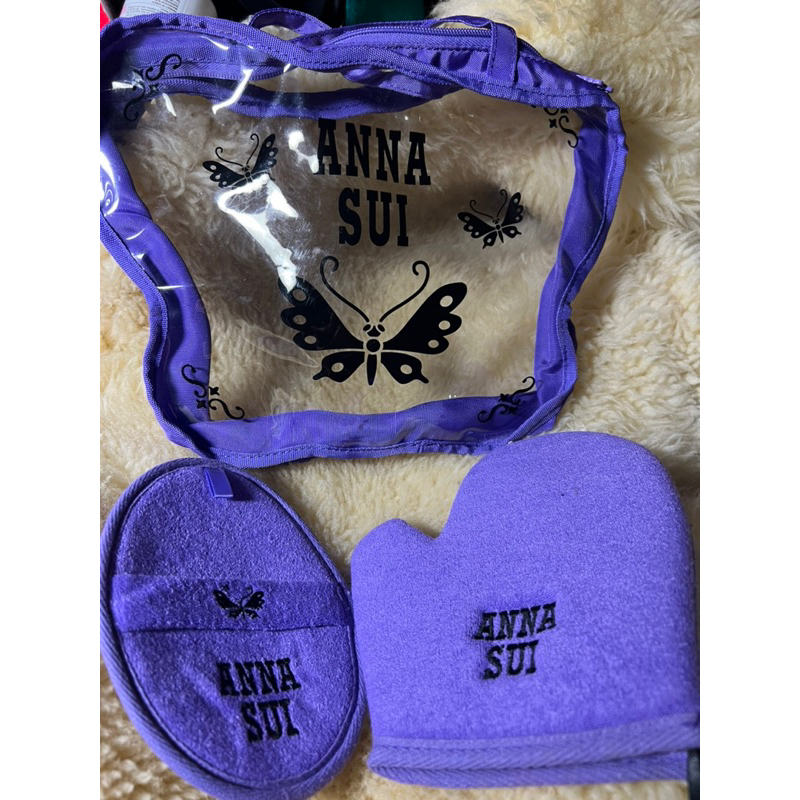 Anna sui 沐浴用品袋，23*31*7（袋）公分