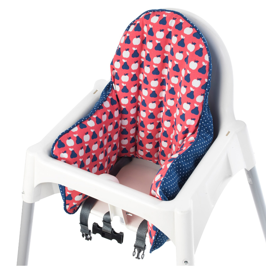 【近全新】IKEA  ANTILOP 嬰幼兒餐椅 高腳椅 適用支撐墊/防污雙面布套