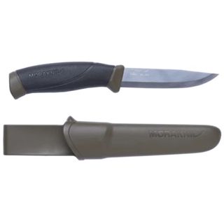 Morakniv 瑞典 Companion (S) 多功能不鏽鋼直刀 護套 野外求生 登山探險 生火 瑞典