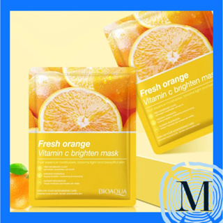MASKER BIOAQUA pemutih wajah Fresh Orange VitaminC MKBT53 A6