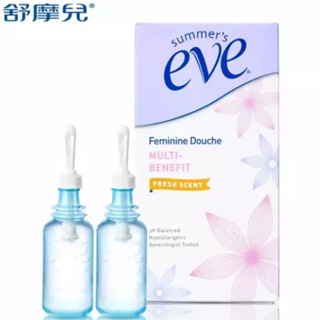 【Summer's Eve 舒摩兒】陰道灌洗液（清新氣息）133mlx2入 / （醋酸）133ml*2入/盒