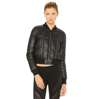 Alo Yoga 短版飛行夾克 外套 羽絨 輕薄 帥氣 修身 顯腿長 Off Duty Bomber Jacket 現貨