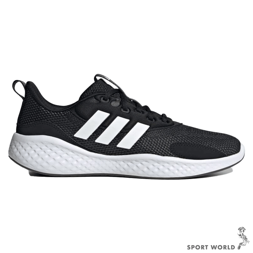 Adidas 男鞋 慢跑鞋 緩衝 FLUIDFLOW 3.0 黑【運動世界】IG9835