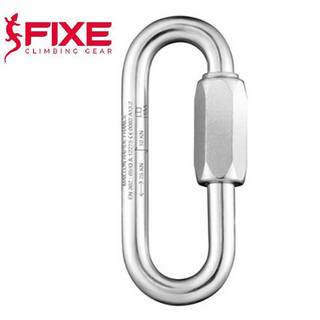 FIXE MAILLON LONG OPENING 橢圓形環扣/橢圓連接環-鋼質