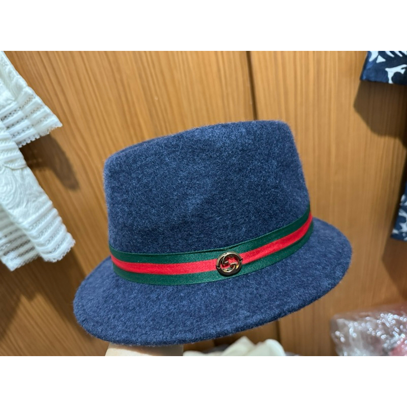 圓頂帽/圓盤帽/深藍帽子/鳳飛飛