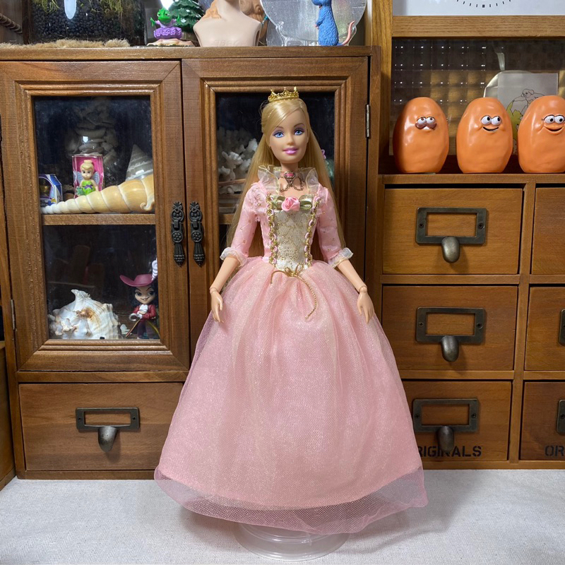 芭比娃娃 真假公主芭比 安娜麗絲 芭比動畫 絕版收藏