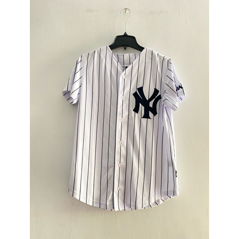 MLB美國職棒大聯盟洋基隊NY 男士球衣短袖衫青年版