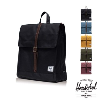 Herschel City Mid【10486】藍色 包包 後背包 偵查包 書包 掀蓋設計
