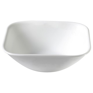 【美國康寧 CORELLE】純白系列 23oz方形中碗