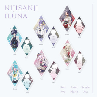 彩虹社EN ILUNA｜菱形吊飾｜Kyo Ren Maria Aster Air Scarle｜同人製品