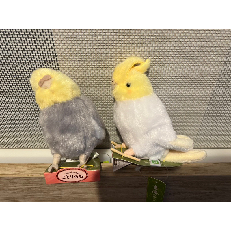 日本 玄鳳 絨毛娃娃 布偶 擺飾 鳥類 仿真 超可愛 鸚鵡