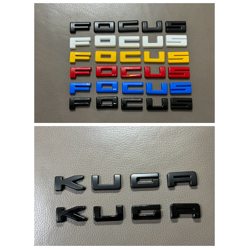 😍現貨免拆原廠字標,覆蓋貼上即可😍Focus MK4 MK4.5 FOCUS KUGA MK3黑化車標,福特原廠字母